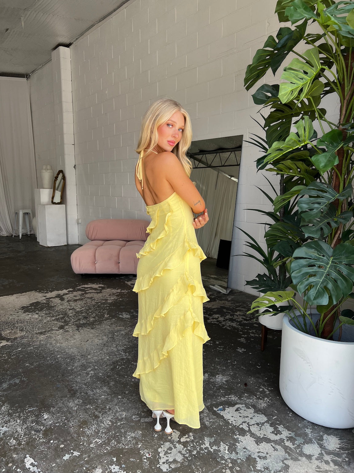 PORTOFINO DRESS YELLOW